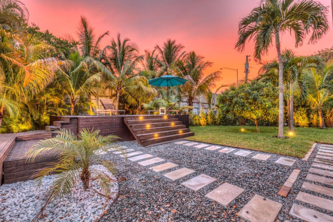 Welcome To Paradise! Secluded 4 Bed, 3 Bath, Pool 劳德代尔堡 外观 照片