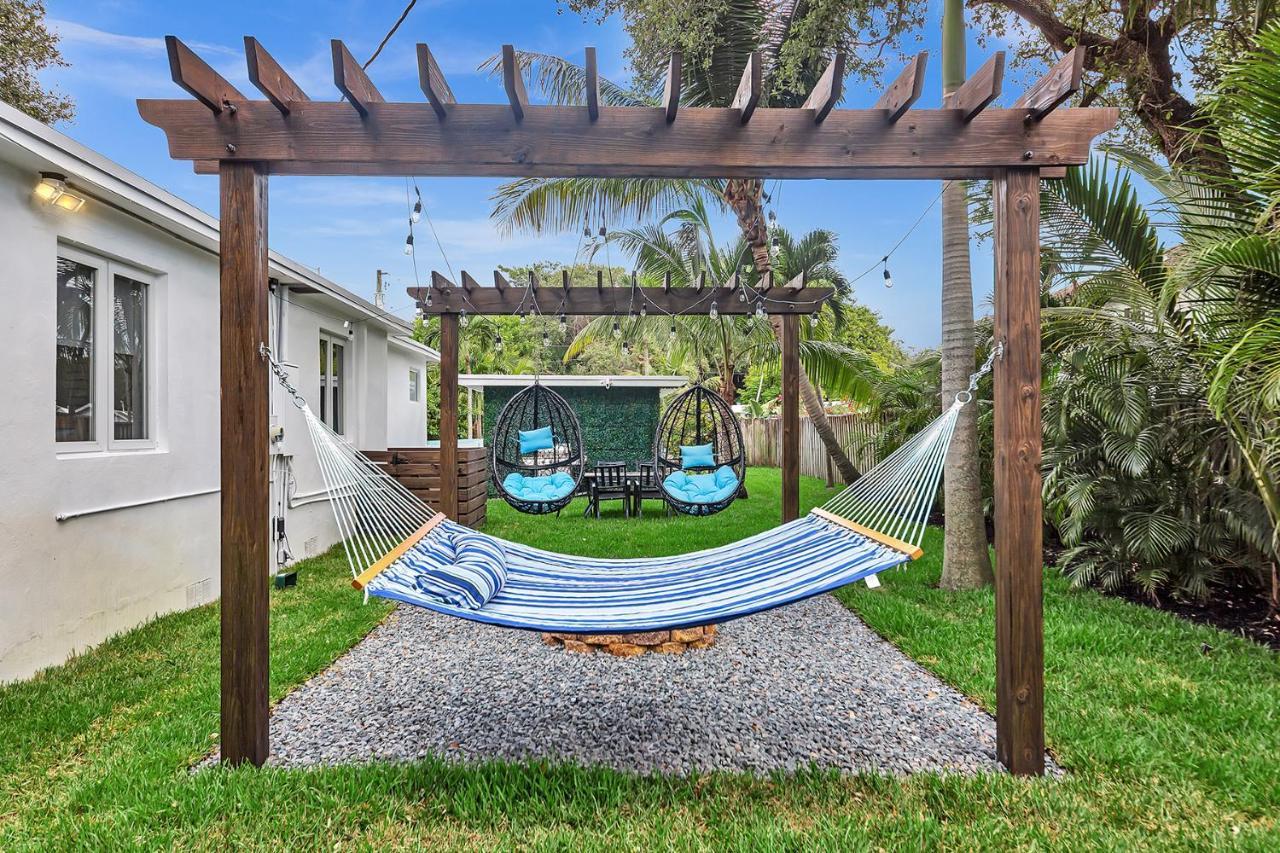 Welcome To Paradise! Secluded 4 Bed, 3 Bath, Pool 劳德代尔堡 外观 照片